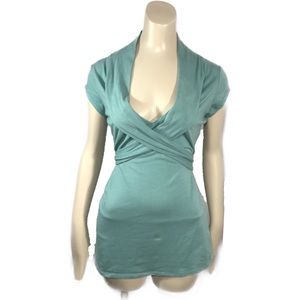 Texture brand wrap front tie back soy fabric